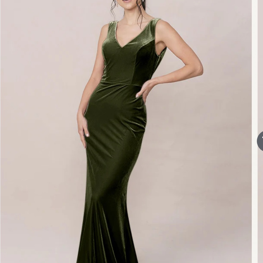 Revelry Dakota Velvet Bridesmaid Dress